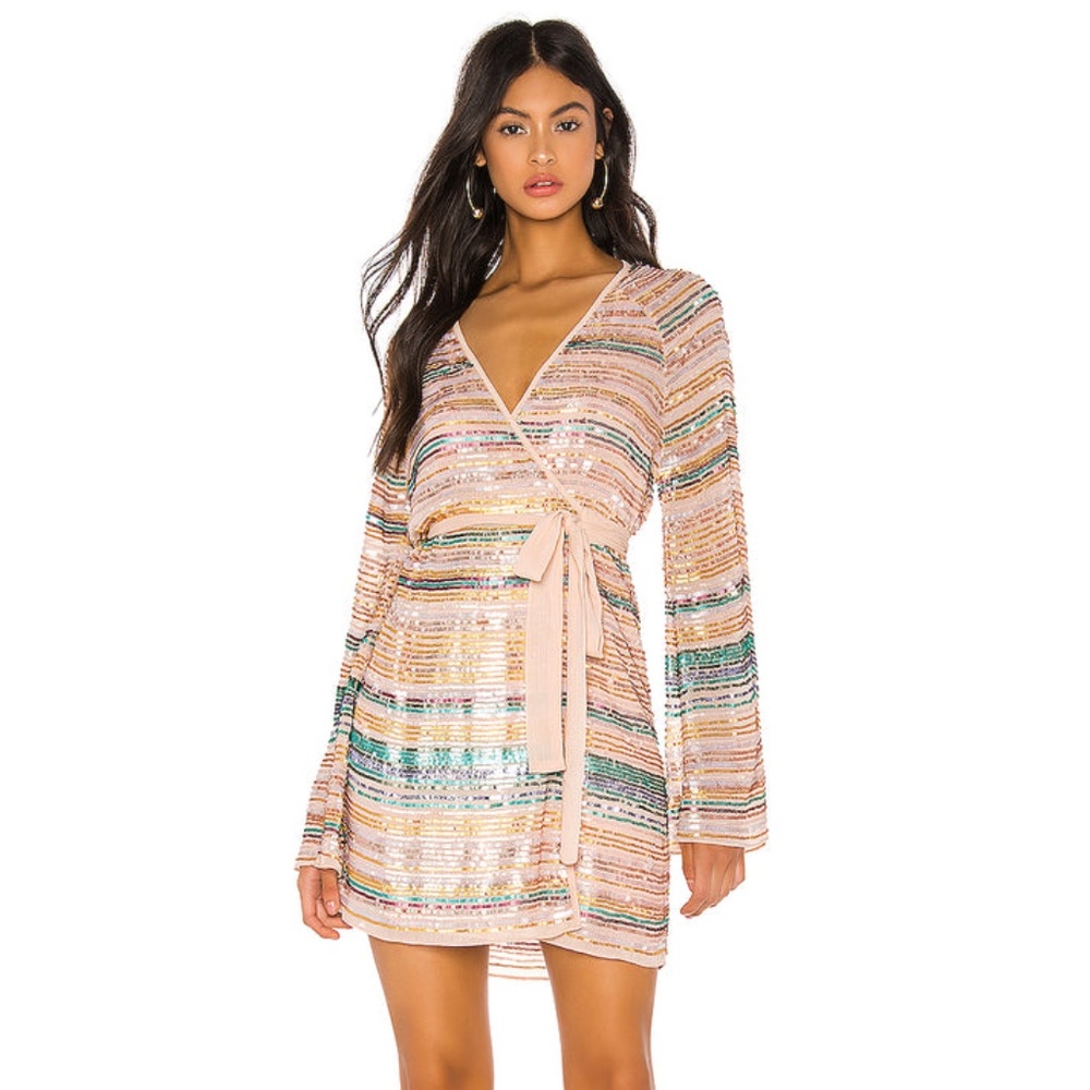 Tularosa Robin Dress sequins. Would be cute for New Year’s Eve party.